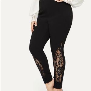 Lace leggings